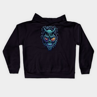 Cyborg Hearts Kids Hoodie